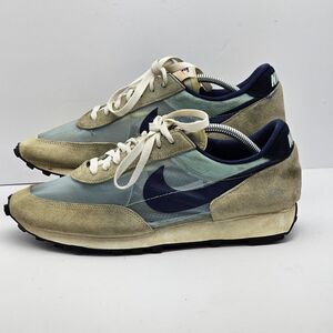 Nike Daybreak Men's 10.5 Gray Blue Sportwear Athletic Running Shoe Sneakers